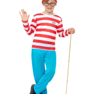 Where's Wally? Costume, Red & White