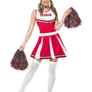 Cheerleader Costume, Red