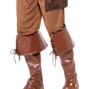 Deluxe Pirate Bootcovers, Brown
