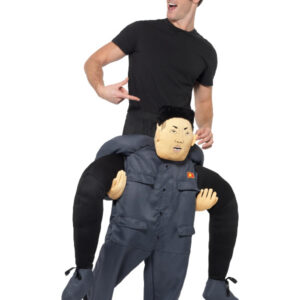 Piggyback Dictator Costume, Grey