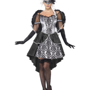 Dark Angel Masquerade Costume, Black