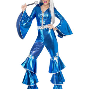 70s Dancing Dream Costume, Blue