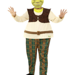 Shrek Kids Deluxe Costume, Green