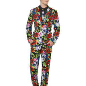 Day of the Dead Suit, Multi-Coloured