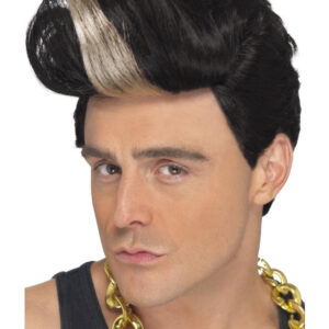 90s Rapper Wig, Black