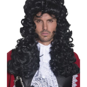 Pirate Captain Wig, Black