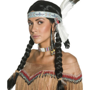 Native American Inspired Wig, Black