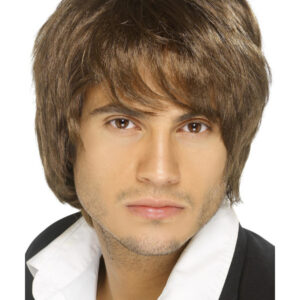 Boy Band Wig, Brown