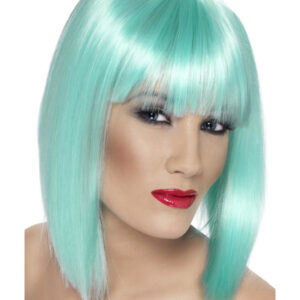 Glam Wig, Neon Aqua