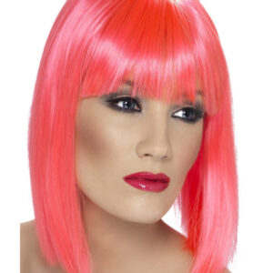Glam Wig, Neon Pink