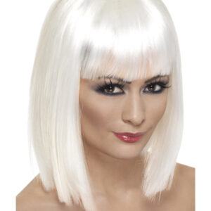 Glam Wig, White