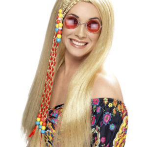 Hippy Party Wig, Blonde