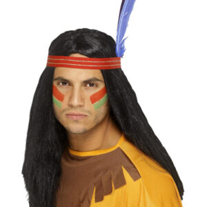 Native American Inspired Brave Wig, Black