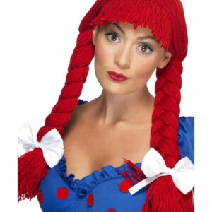 Rag Doll Wig, Red