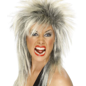 Rock Diva Wig, Two Tone