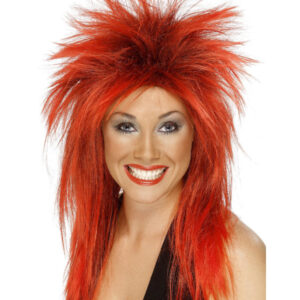 Rock Diva Wig, Red