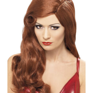Silver Screen Sensation Wig, Auburn