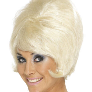 60s Beehive Wig, Blonde