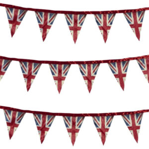 Union Jack Fabric Bunting