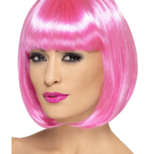 Partyrama Wig, 12 inch, Pink