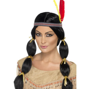 Native American Inspired Wig, Black