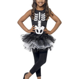 Skeleton Tutu Costume, Black