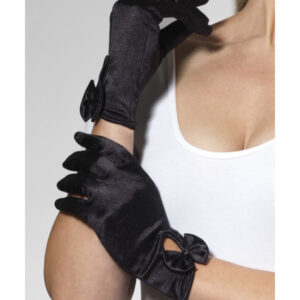 Gloves, Short, Black