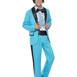 80s Prom King Costume, Blue