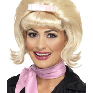 50s Flicked Beehive Bob, Blonde