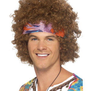 Hippie Afro Kit, Brown