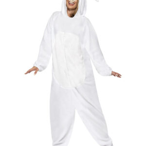 Rabbit Costume, White