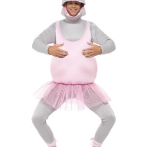 Ballerina Hippo Costume, Pink