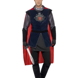 Deluxe King Arthur Costume, Black