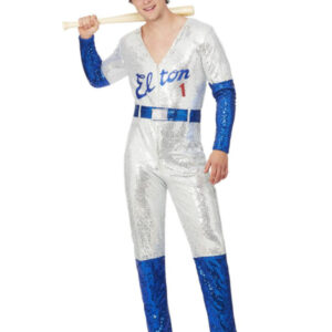 Elton John Deluxe Sequin Baseball Costume