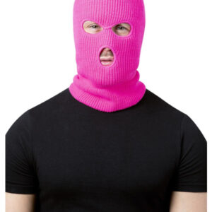 Balaclava Ski Mask, Neon Pink