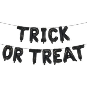 14"/36cm Trick or Treat Foil Balloon Garland