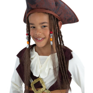Pirate Hat, with Dreadlocks