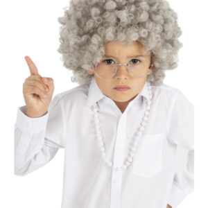 Kids Granny Perm Wig