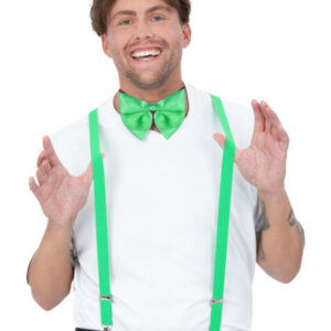 Bow Tie & Braces Kit, Green