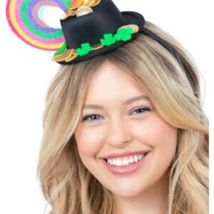 Rainbow Pot O'Gold Mini Hat