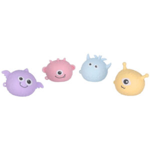 4" Squeezy Monsters, 12pcs