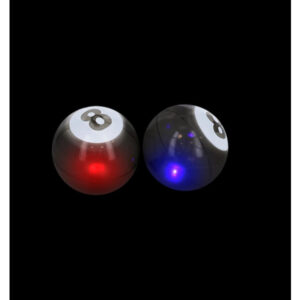 4" Light Up Lucky Bouncing 8 Ball, 6pcs