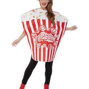 Popcorn Costume, Red & White