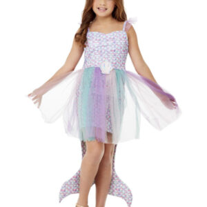 Seashell Mermaid Costume, Purple