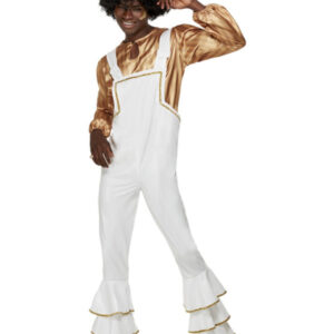 70s Glam Costume, White