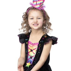 Rainbow Glitter Crown Headband