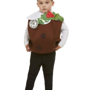 Christmas Pudding 3D Costume, Brown