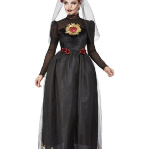 Deluxe DOTD Sacred Heart Bride Costume, Black