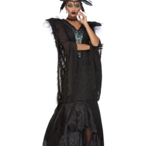 Deluxe Raven Queen Costume, Black