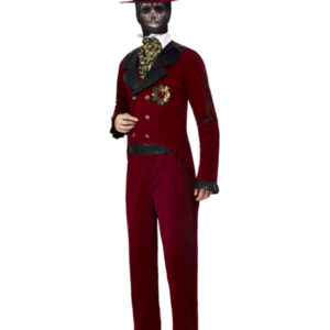 Deluxe DOTD Sacred Heart Groom Costume, Burgundy